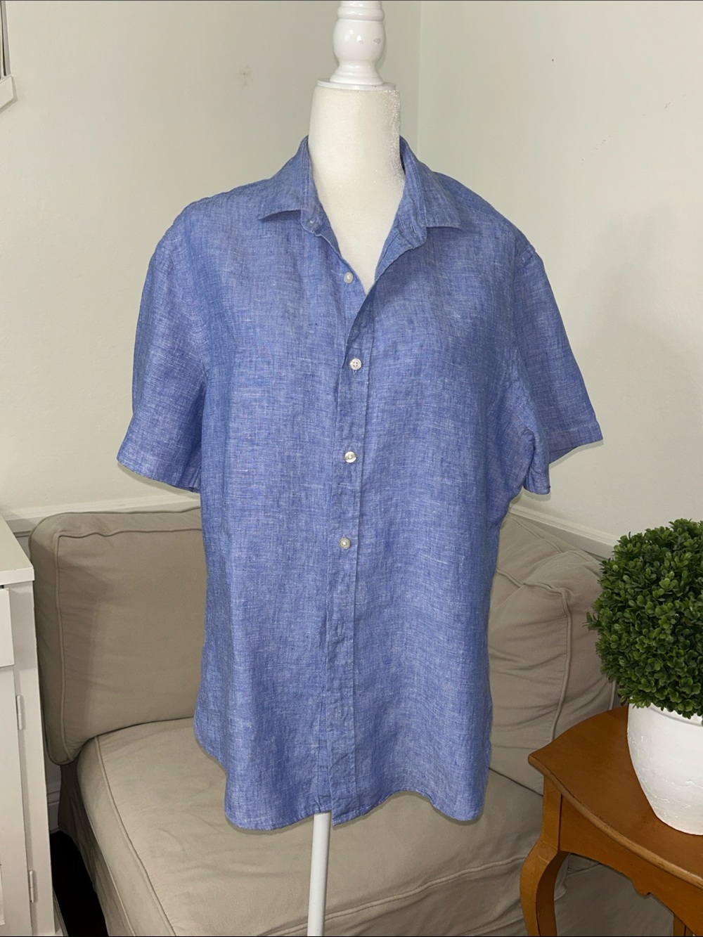 Men’s Charles Tyrwhitt 100% Linen Shirt